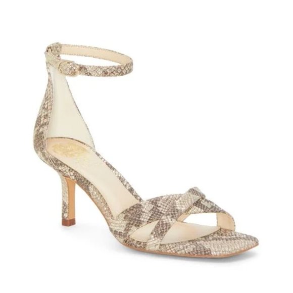 Vince Camuto Women's Sarriss Kitten-heel Sandals Final Clearance SAVE $$$$ - Picture 1 of 7
